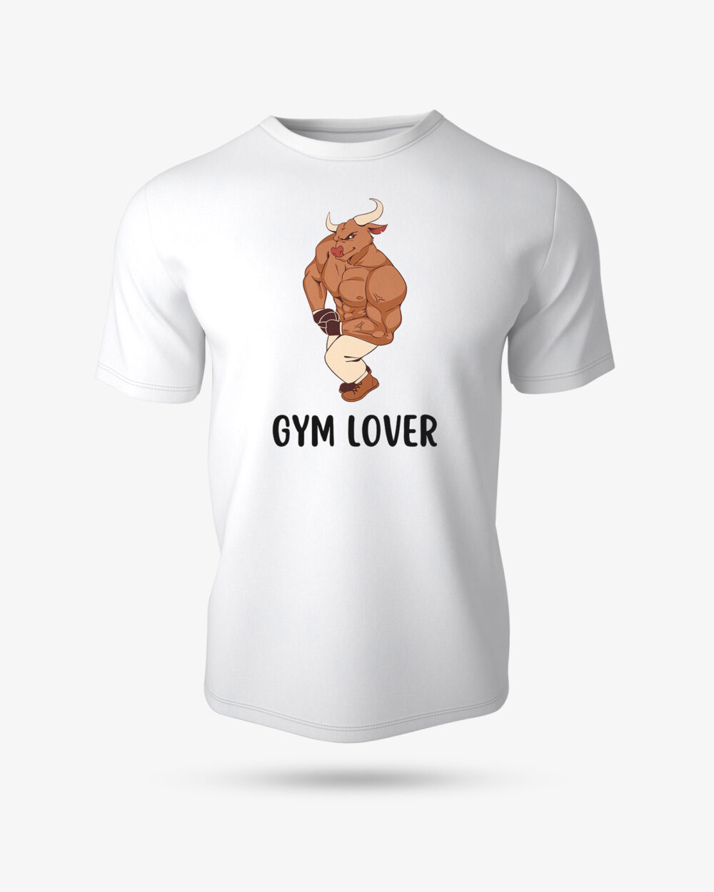 GYM LOVER Graphic Printed T-Shirt