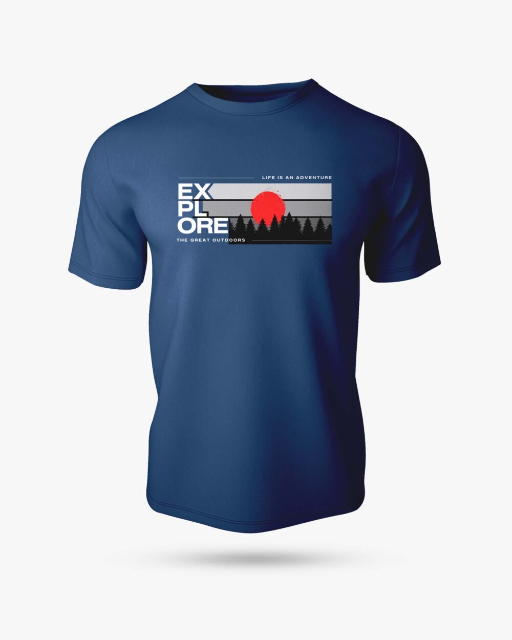 Explore Graphic Printed T-Shirt