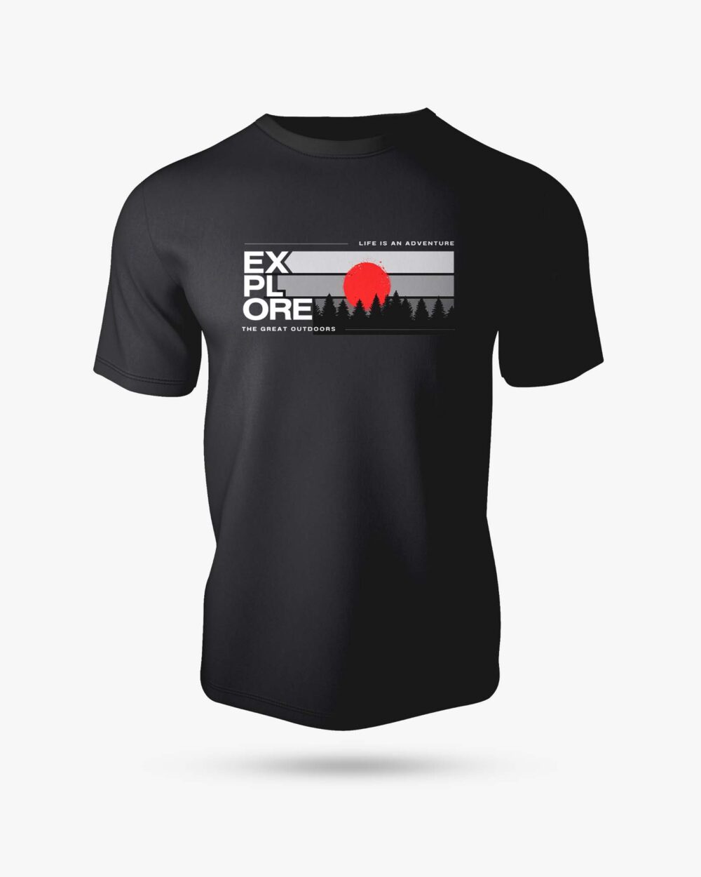 Explore Graphic Printed T-Shirt - Image 2