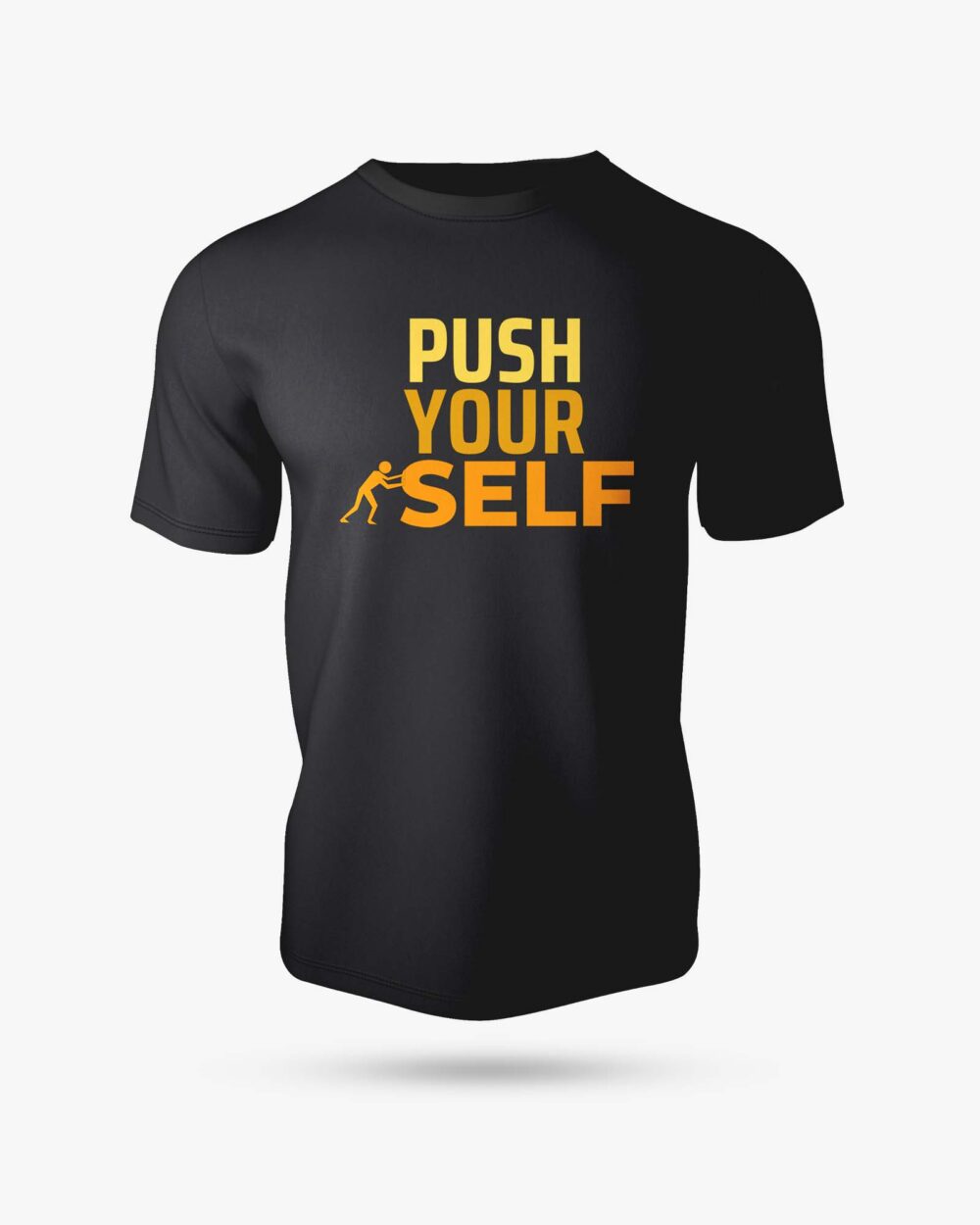 Push Urself Graphic Printed T-Shirt