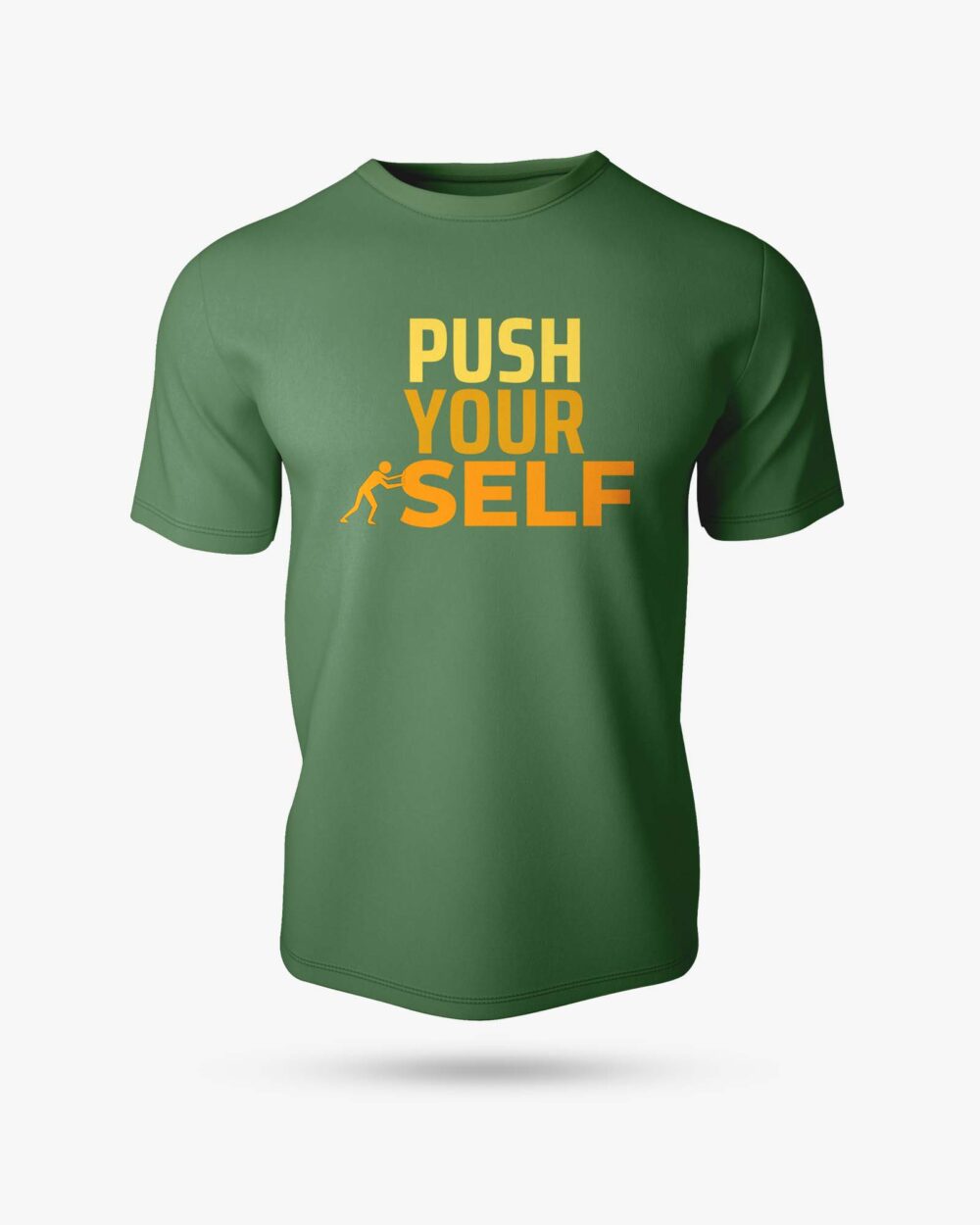 Push Urself Graphic Printed T-Shirt - Image 2