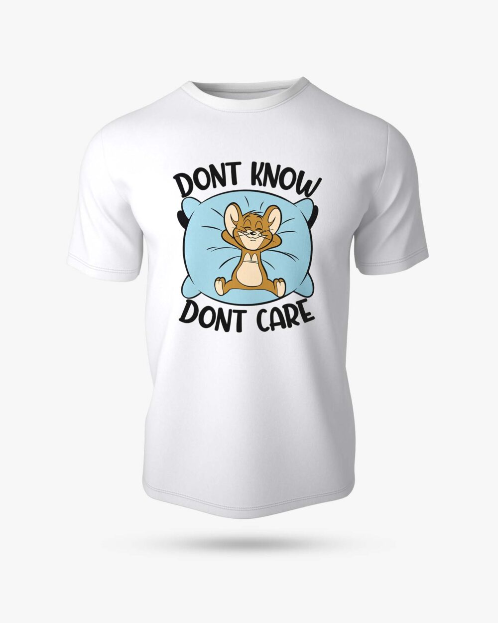 Dont Care Graphic Printed T-Shirt