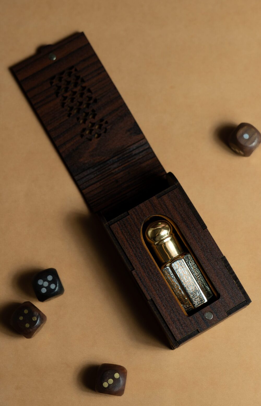 Oud Majesty Roll-On Attar (Premium Wooden Box, 6ml) - Image 5