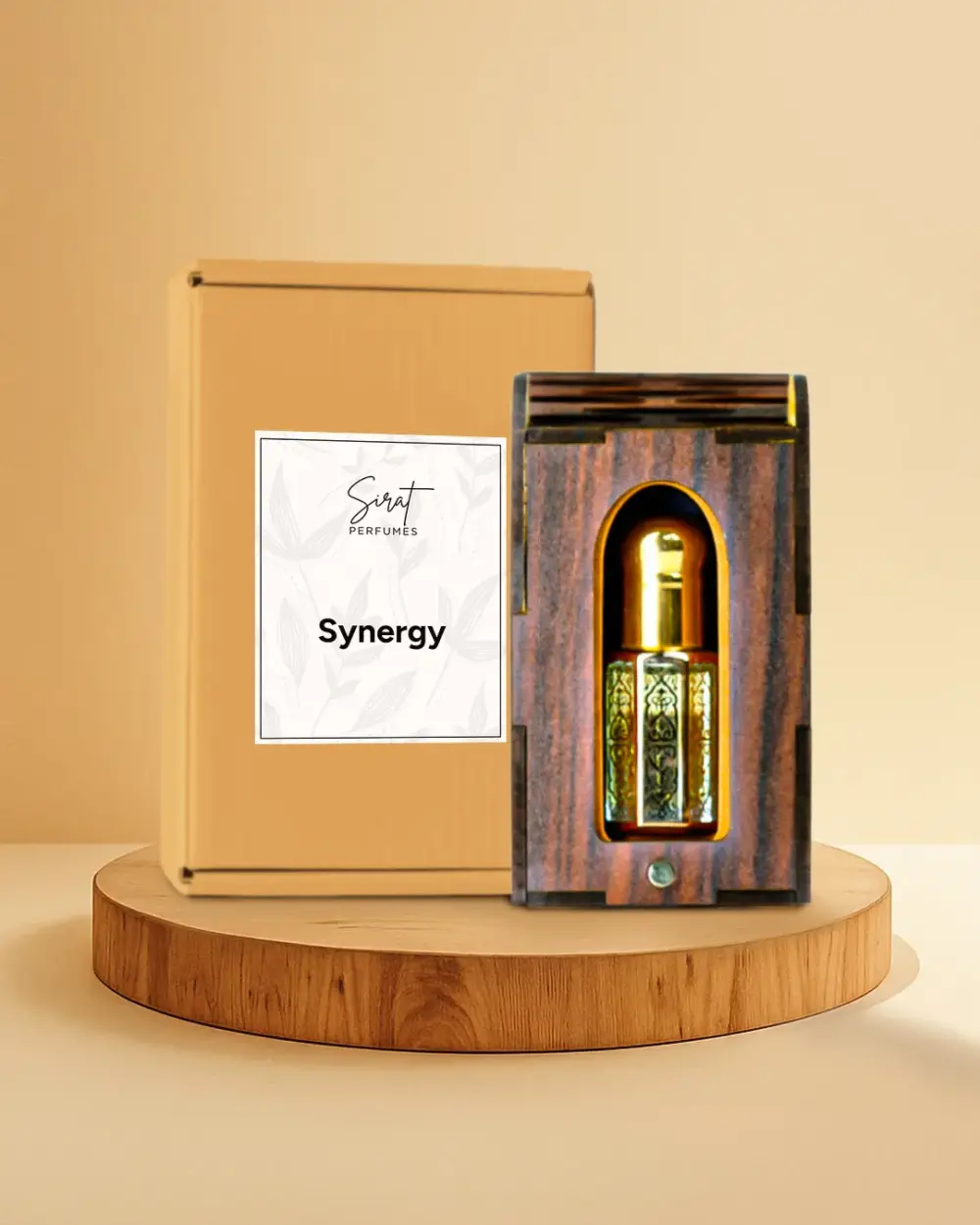 Synergy Roll-On Attar (Premium Wooden Box, 6ml)